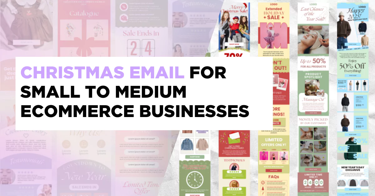 Christmas Email for Small to Medium Ecommerce Businesses