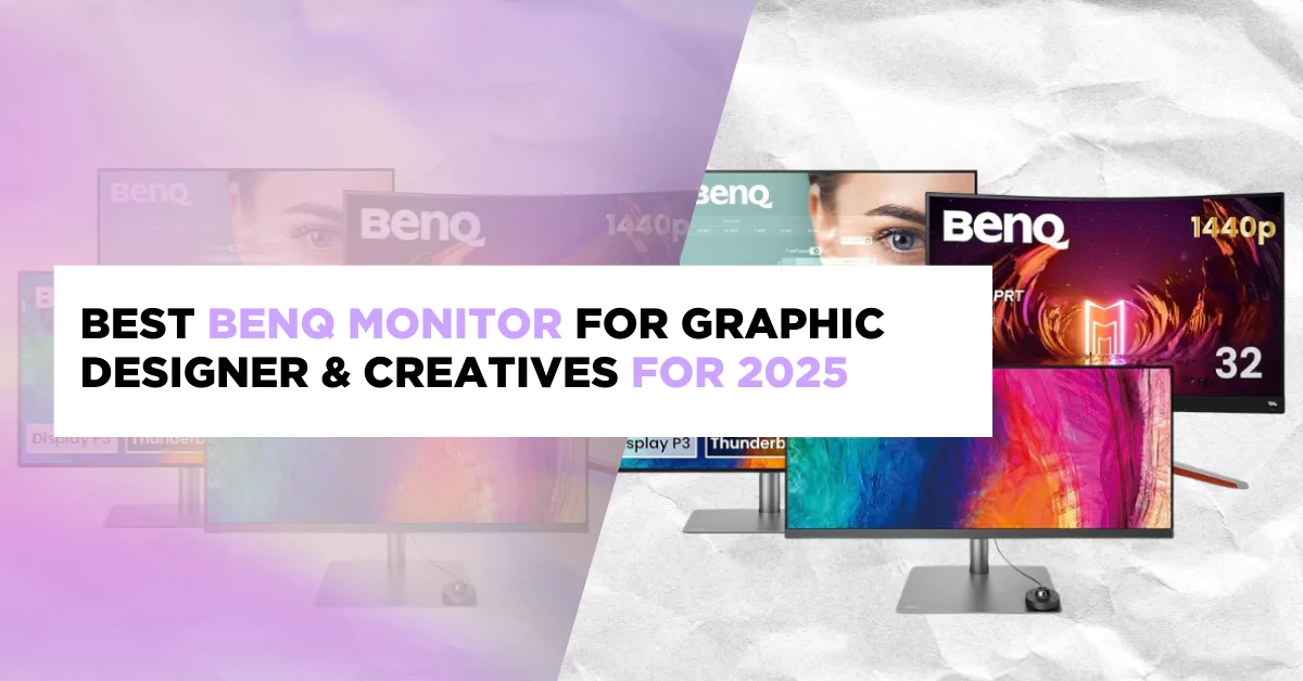 Best BenQ Monitor for Graphic Designer & Creatives for 2025