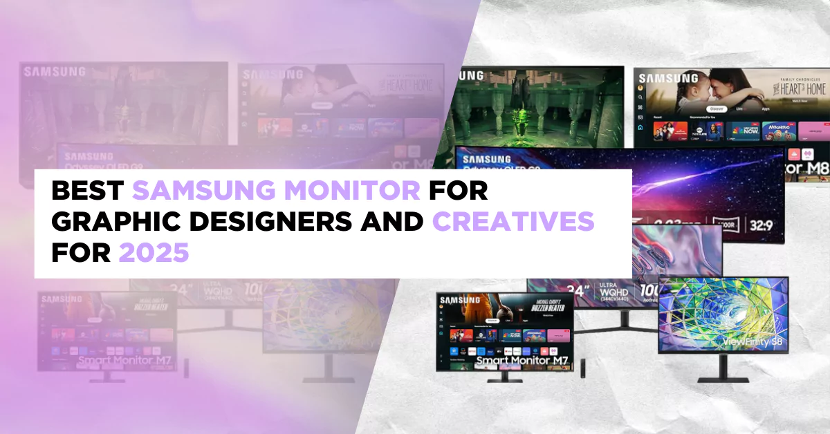 Best Samsung Monitor for Graphic Designers and Creatives for 2025